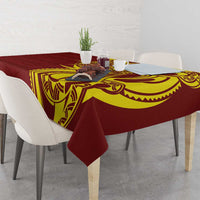Personalised Tonga High School Tablecloth THS Tongan Ngatu Pattern - Polynesian Pride
