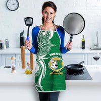 Personalised Liahona - Saineha High School Apron Tongan Ngatu Pattern - Polynesian Pride