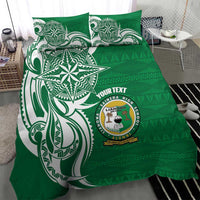 Personalised Liahona - Saineha High School Bedding Set Tongan Ngatu Pattern - Polynesian Pride