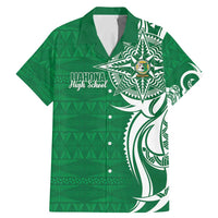 Personalised Liahona - Saineha High School Family Matching Mermaid Dress and Hawaiian Shirt Tongan Ngatu Pattern - Polynesian Pride