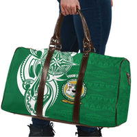 Personalised Liahona - Saineha High School Travel Bag Tongan Ngatu Pattern - Polynesian Pride