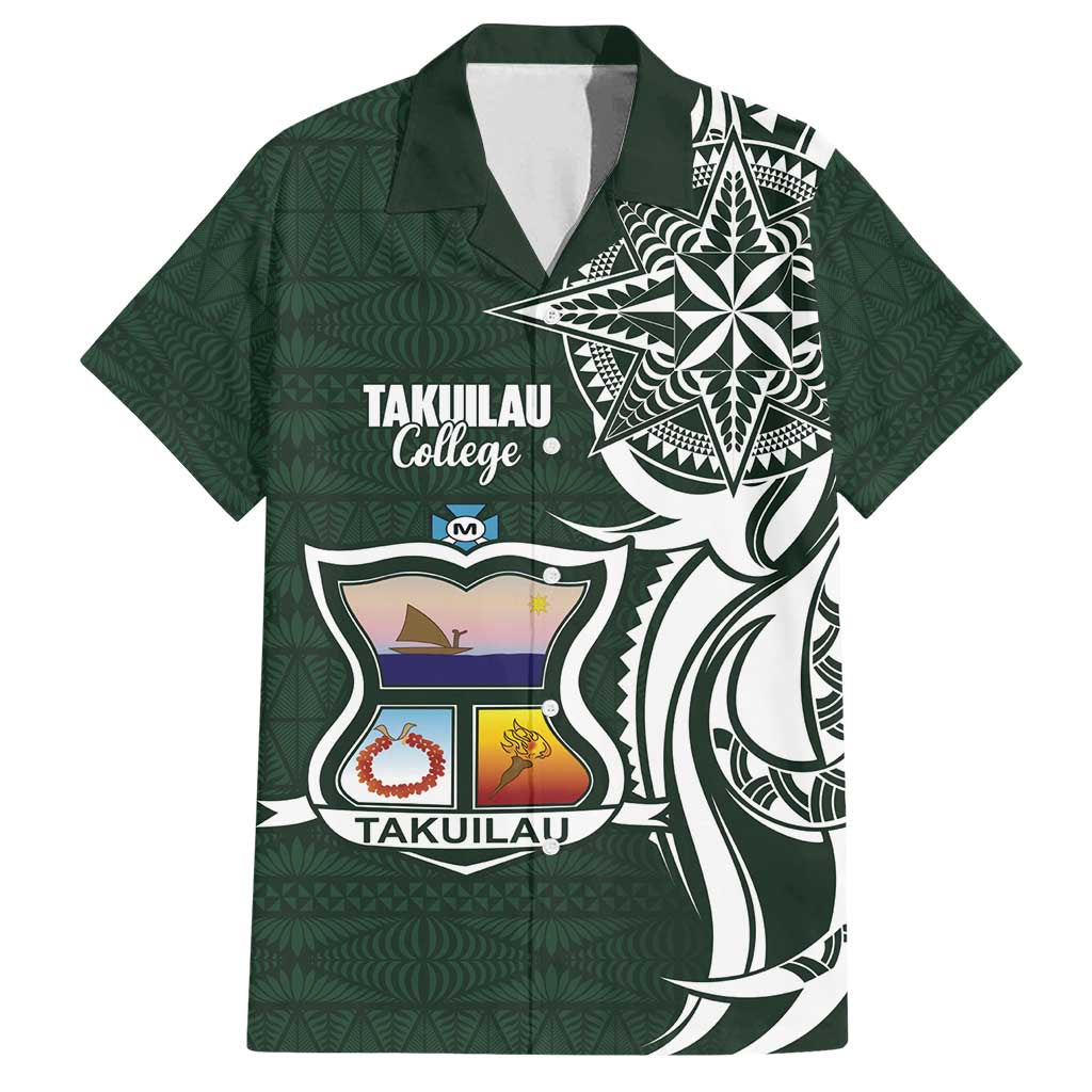 Personalised Tonga Takuilau College Family Matching Long Sleeve Bodycon Dress and Hawaiian Shirt Est 1975 Tongan Ngatu Pattern - Polynesian Pride