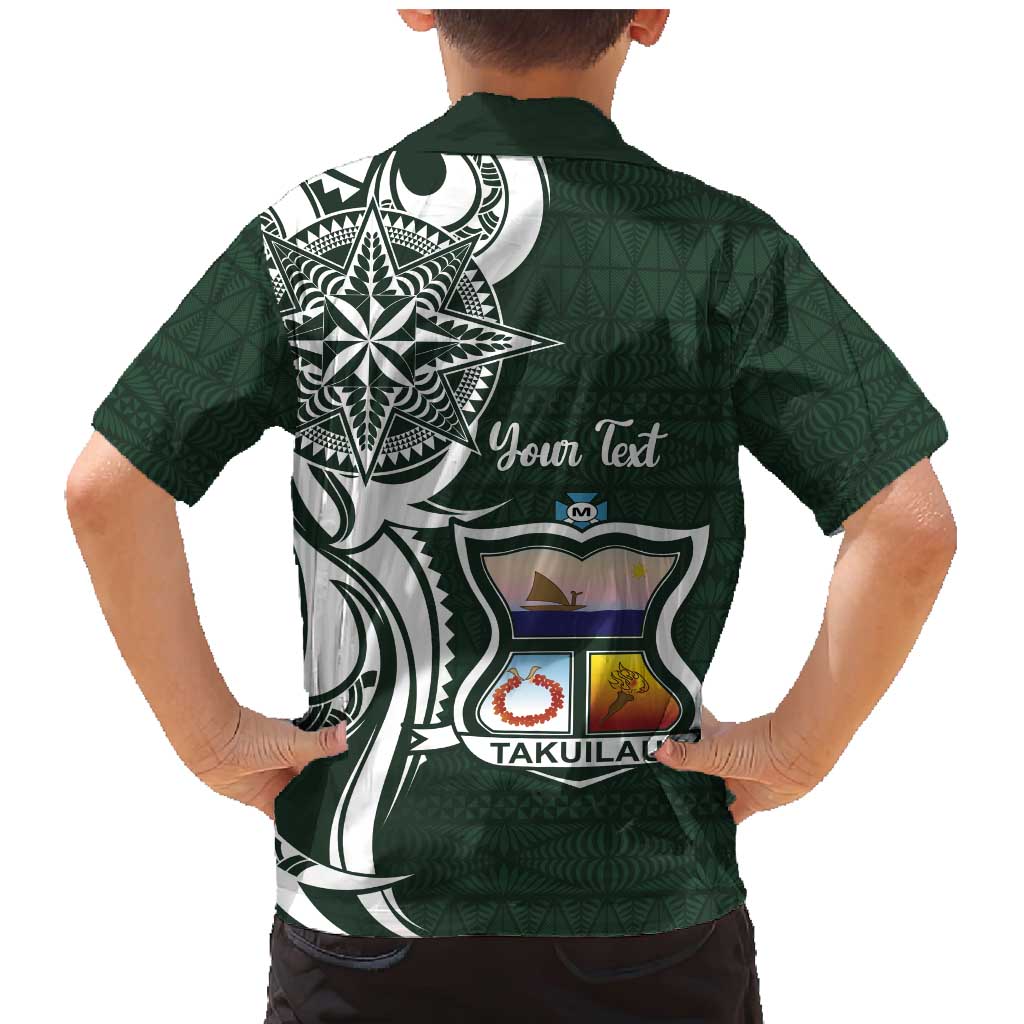 Personalised Tonga Takuilau College Family Matching Mermaid Dress and Hawaiian Shirt Est 1975 Tongan Ngatu Pattern - Polynesian Pride