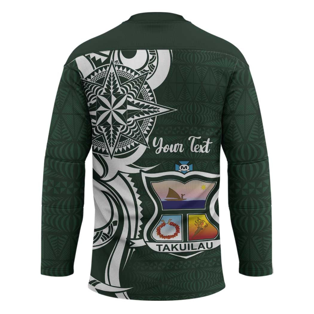 Personalised Tonga Takuilau College Hockey Jersey Est 1975 Tongan Ngatu Pattern - Polynesian Pride