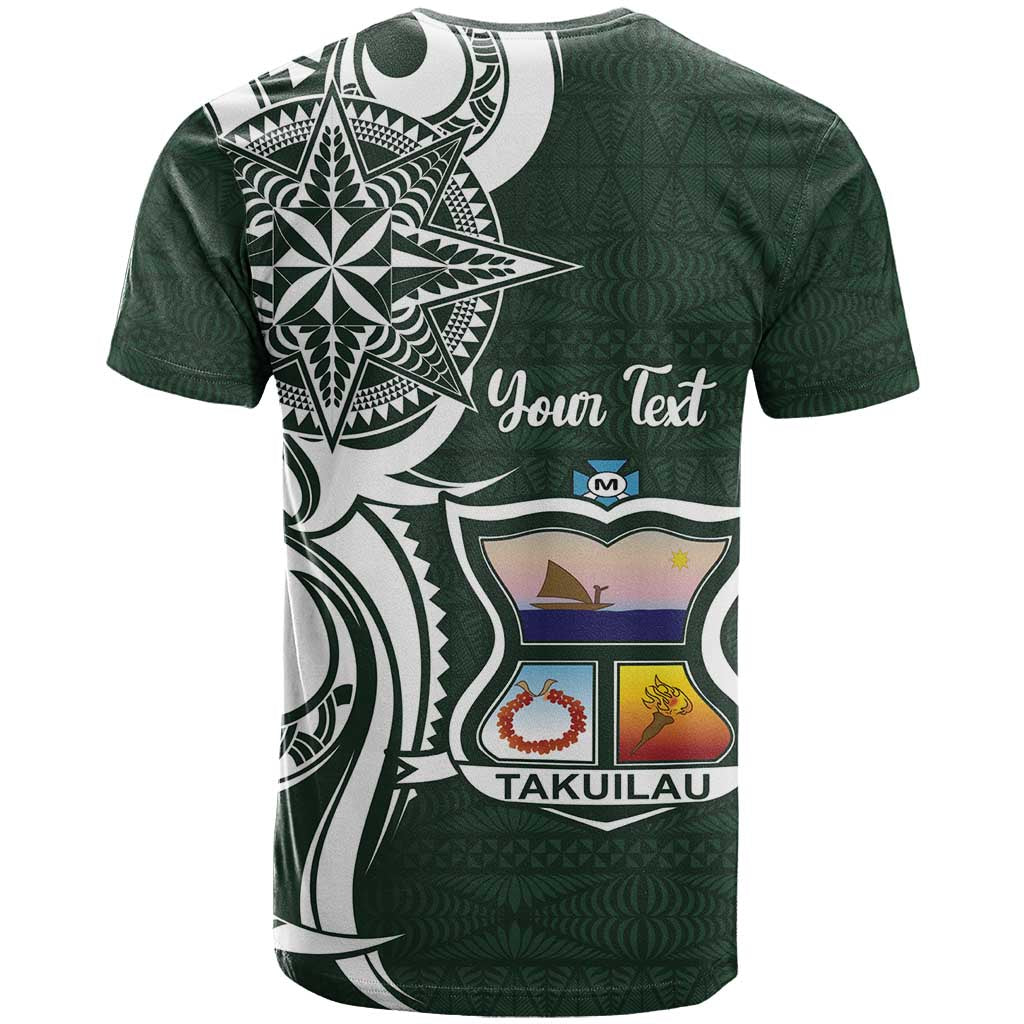 Personalised Tonga Takuilau College T Shirt Est 1975 Tongan Ngatu Pattern - Polynesian Pride