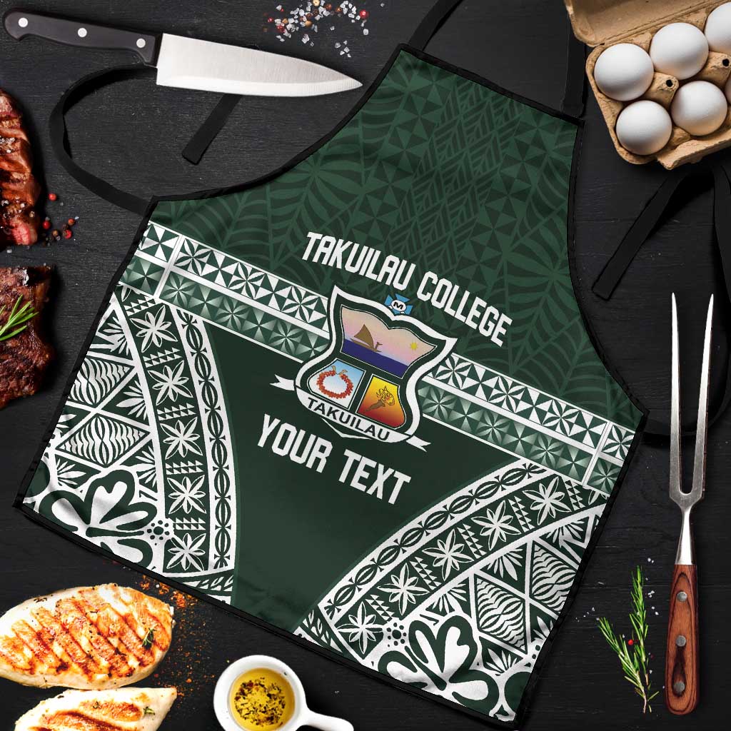 Personalised Tonga Takuilau College Apron 50th Anniversary Ngatu Kupesi - Polynesian Pride