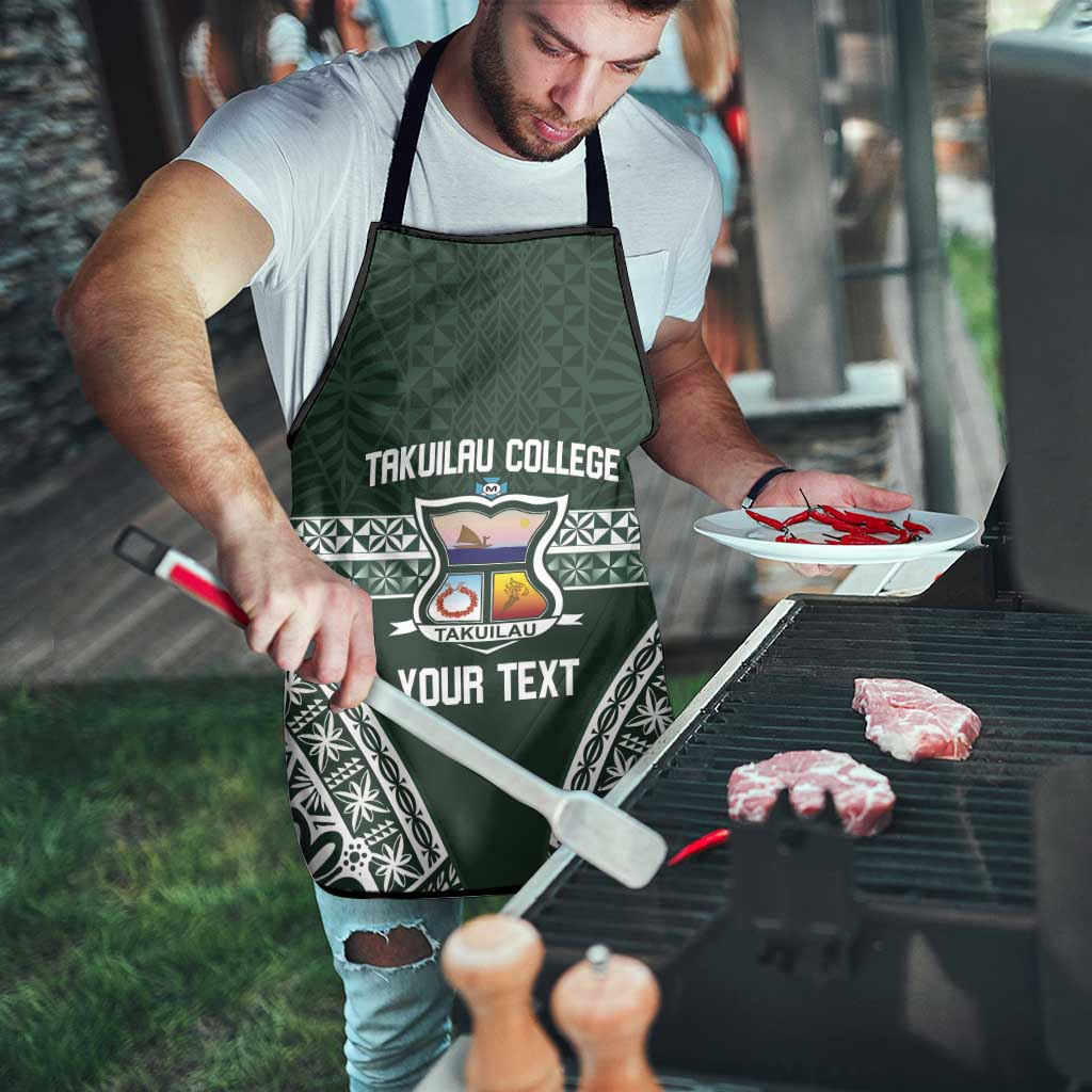 Personalised Tonga Takuilau College Apron 50th Anniversary Ngatu Kupesi - Polynesian Pride