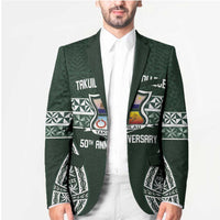 Personalised Tonga Takuilau College Blazer 50th Anniversary Ngatu Kupesi - Polynesian Pride