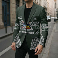 Personalised Tonga Takuilau College Blazer 50th Anniversary Ngatu Kupesi - Polynesian Pride