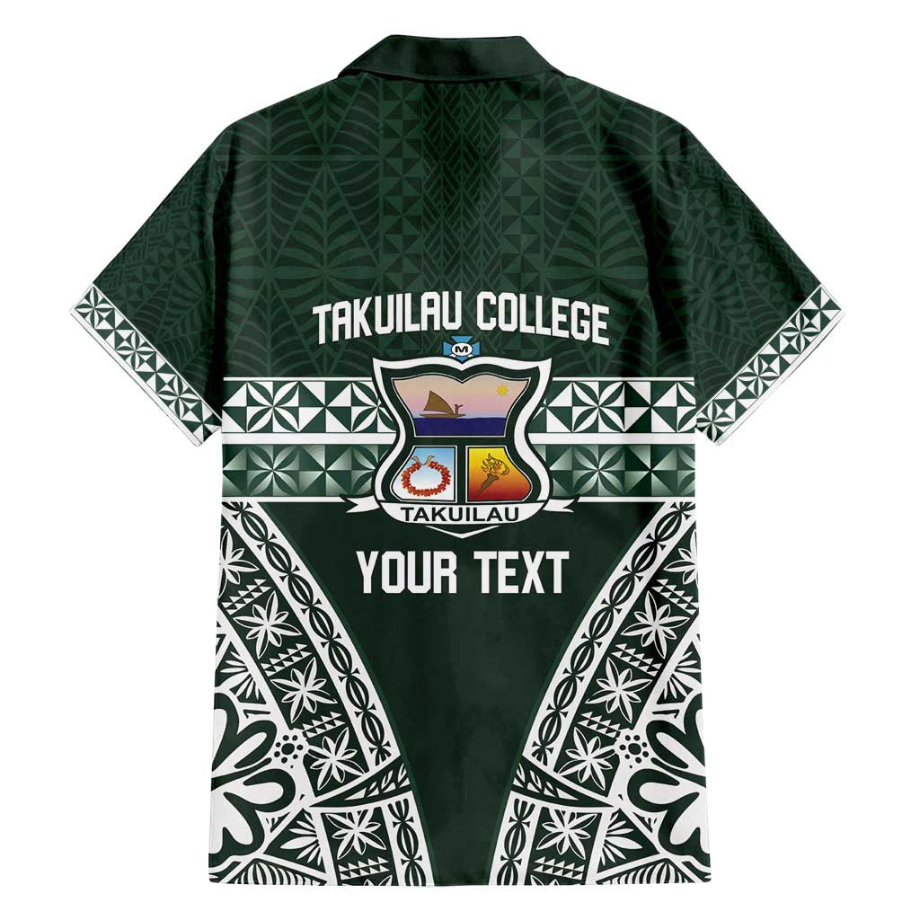 Personalised Tonga Takuilau College Family Matching Tank Maxi Dress and Hawaiian Shirt 50th Anniversary Ngatu Kupesi - Polynesian Pride
