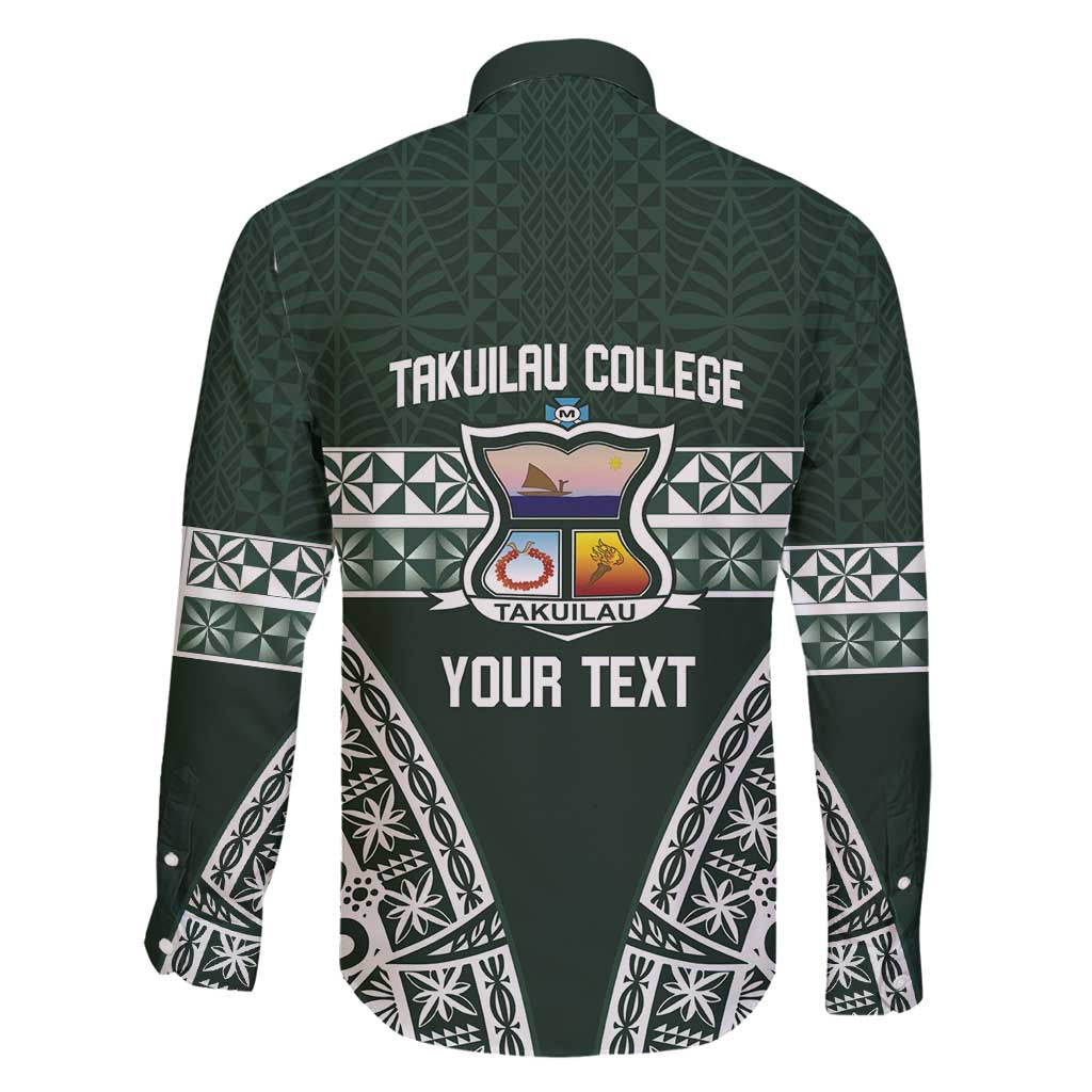 Personalised Tonga Takuilau College Family Matching Tank Maxi Dress and Hawaiian Shirt 50th Anniversary Ngatu Kupesi - Polynesian Pride