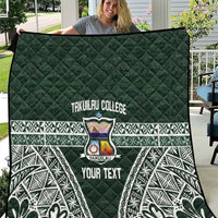 Personalised Tonga Takuilau College Quilt 50th Anniversary Ngatu Kupesi - Polynesian Pride
