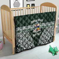 Personalised Tonga Takuilau College Quilt 50th Anniversary Ngatu Kupesi - Polynesian Pride
