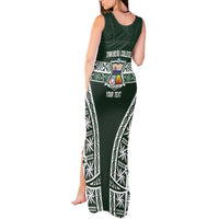 Personalised Tonga Takuilau College Tank Maxi Dress 50th Anniversary Ngatu Kupesi - Polynesian Pride
