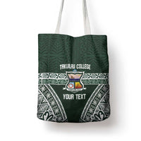 Personalised Tonga Takuilau College Tote Bag 50th Anniversary Ngatu Kupesi - Polynesian Pride