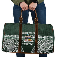 Personalised Tonga Takuilau College Travel Bag 50th Anniversary Ngatu Kupesi - Polynesian Pride