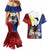 Philippines Rizal Day Couples Matching Mermaid Dress and Hawaiian Shirt Filipino Sampaguita Grunge Style - Polynesian Pride
