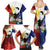 Philippines Rizal Day Family Matching Summer Maxi Dress and Hawaiian Shirt Filipino Sampaguita Grunge Style - Polynesian Pride