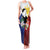 Philippines Rizal Day Family Matching Tank Maxi Dress and Hawaiian Shirt Filipino Sampaguita Grunge Style - Polynesian Pride