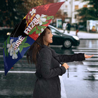 Philippines Rizal Day Umbrella Filipino Sampaguita Grunge Style - Polynesian Pride