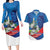 Philippines Rizal Day Couples Matching Long Sleeve Bodycon Dress and Hawaiian Shirt Filipino Motto Stella Polynesian Pattern - Polynesian Pride