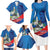 Philippines Rizal Day Family Matching Long Sleeve Bodycon Dress and Hawaiian Shirt Filipino Motto Stella Polynesian Pattern - Polynesian Pride