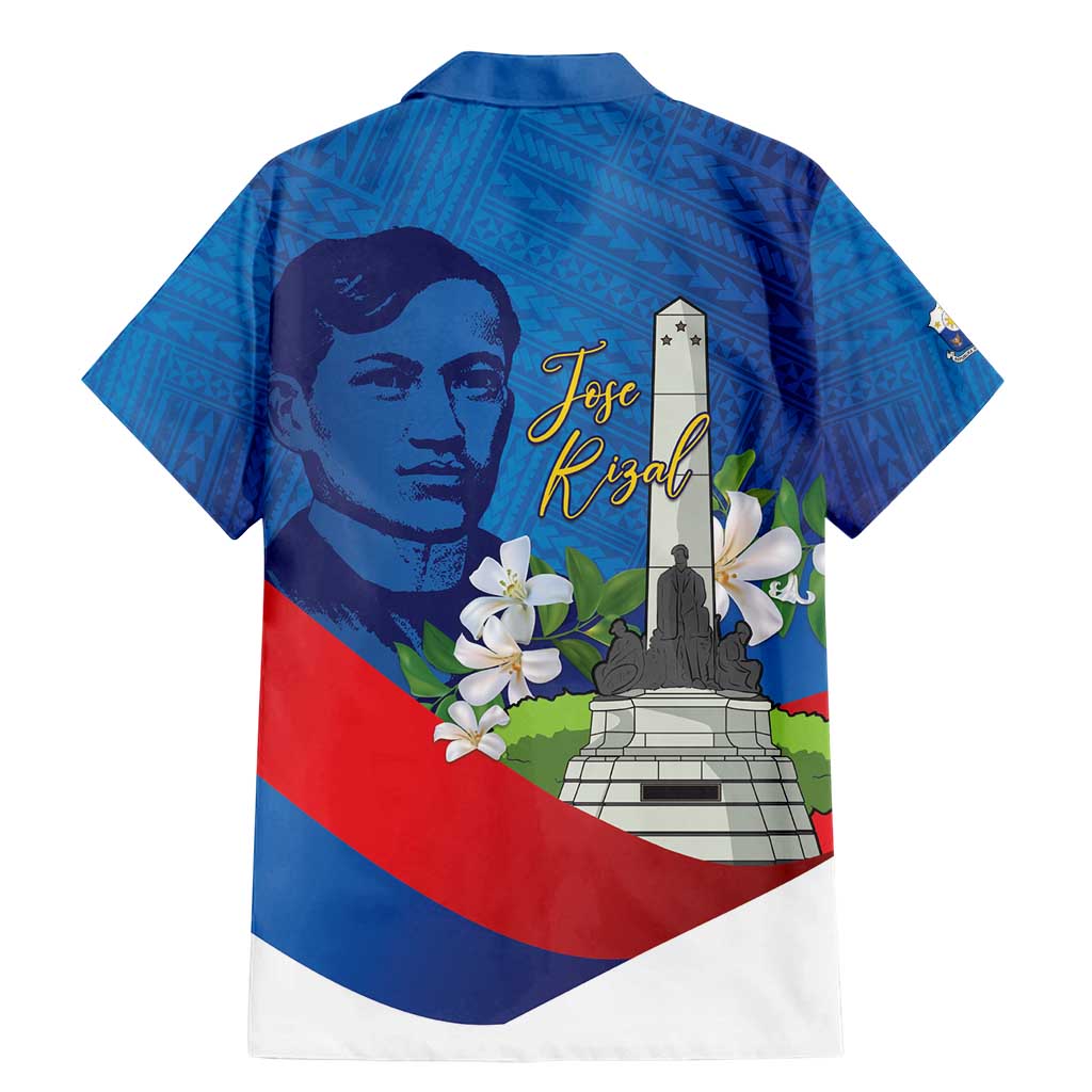 Philippines Rizal Day Family Matching Mermaid Dress and Hawaiian Shirt Filipino Motto Stella Polynesian Pattern - Polynesian Pride