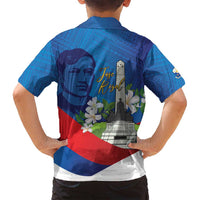 Philippines Rizal Day Family Matching Summer Maxi Dress and Hawaiian Shirt Filipino Motto Stella Polynesian Pattern - Polynesian Pride