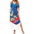 Philippines Rizal Day Family Matching Summer Maxi Dress and Hawaiian Shirt Filipino Motto Stella Polynesian Pattern - Polynesian Pride