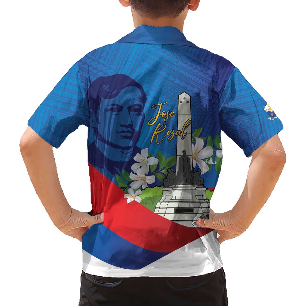 Philippines Rizal Day Hawaiian Shirt Filipino Motto Stella Polynesian Pattern - Polynesian Pride