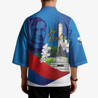 Philippines Rizal Day Kimono Filipino Motto Stella Polynesian Pattern - Polynesian Pride