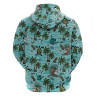 Aloha Hawaii Surfing Tropical Seamless Hoodie LT14 - Polynesian Pride