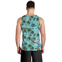 Aloha Hawaii Surfing Tropical Seamless Men Tank Top LT14 - Polynesian Pride