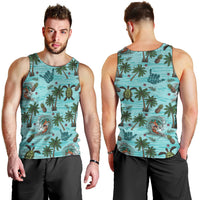 Aloha Hawaii Surfing Tropical Seamless Men Tank Top LT14 - Polynesian Pride