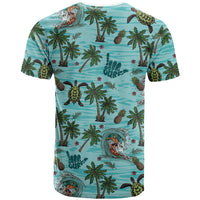 Aloha Hawaii Surfing Tropical Seamless T Shirt LT14 - Polynesian Pride