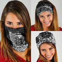Hawaii Surfing Personalized Neck Gaiter Born To Surf Tiki Hawaiian Pattern LT14 - Polynesian Pride