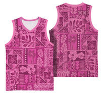 Hawaii Rainforest Beach Tropical Flowers Basketball Jersey LT14 - Polynesian Pride