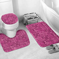 Hawaii Rainforest Beach Tropical Flowers Bathroom Set