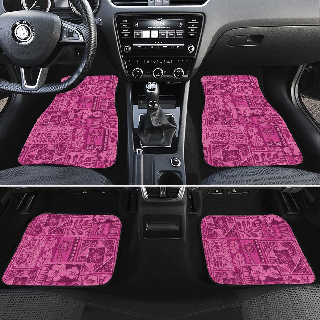 Hawaii Rainforest Beach Tropical Flowers Car Mats