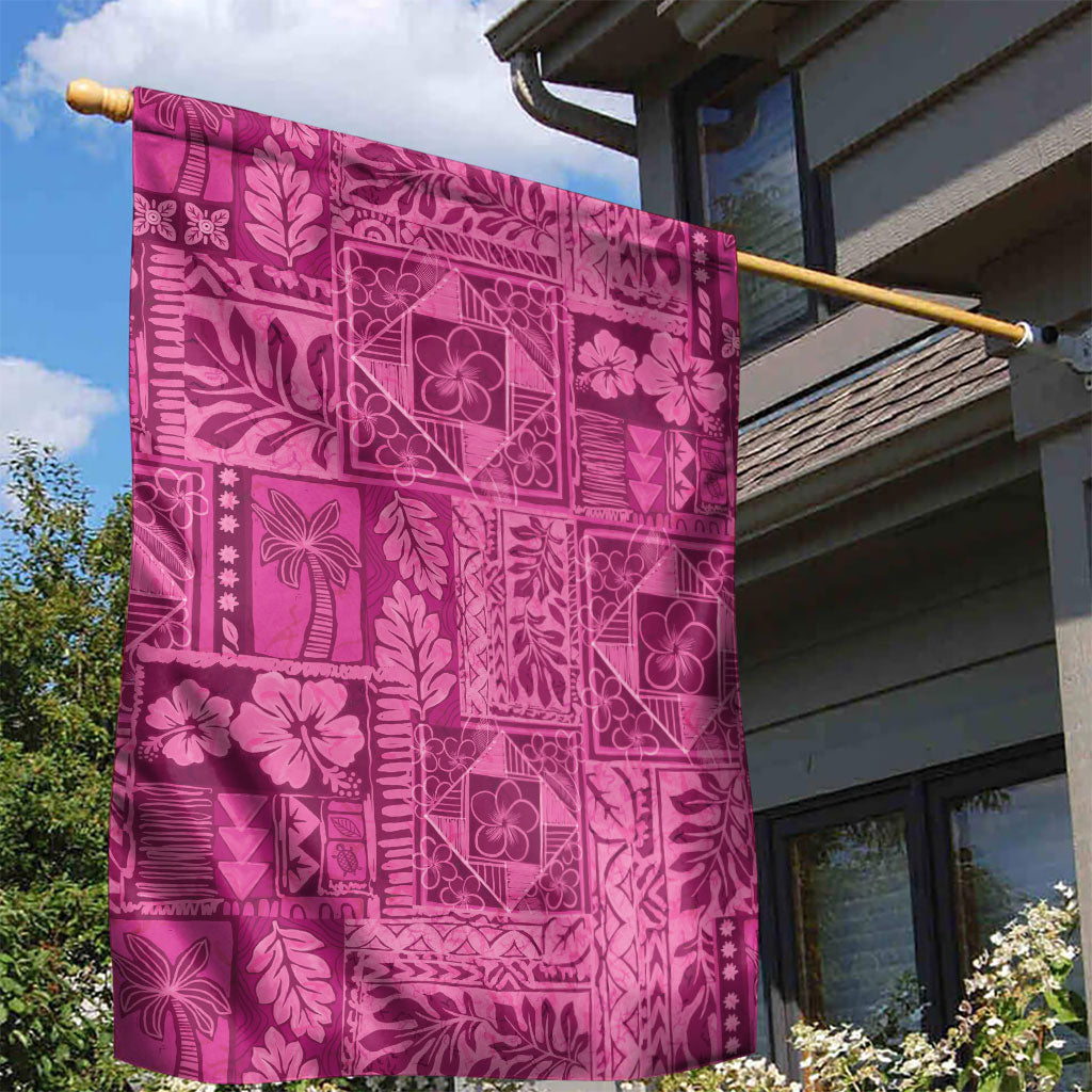 Hawaii Rainforest Beach Tropical Flowers Garden Flag