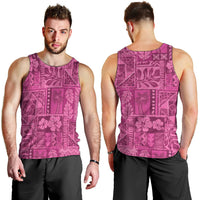 Hawaii Rainforest Beach Tropical Flowers Men Tank Top LT14 - Polynesian Pride