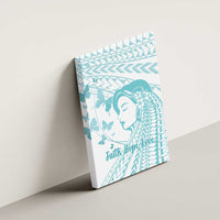 Polynesia Cervical Cancer Awareness Month Canvas Wall Art Polynesian Women Faith Hope Love! LT14 - Polynesian Pride