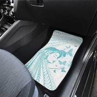 Polynesia Cervical Cancer Awareness Month Car Mats Polynesian Women Faith Hope Love! LT14 - Polynesian Pride