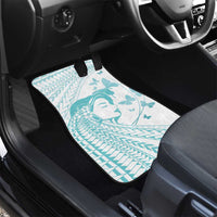 Polynesia Cervical Cancer Awareness Month Car Mats Polynesian Women Faith Hope Love! LT14 - Polynesian Pride