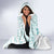 Polynesia Cervical Cancer Awareness Month Hooded Blanket Polynesian Women Faith Hope Love!