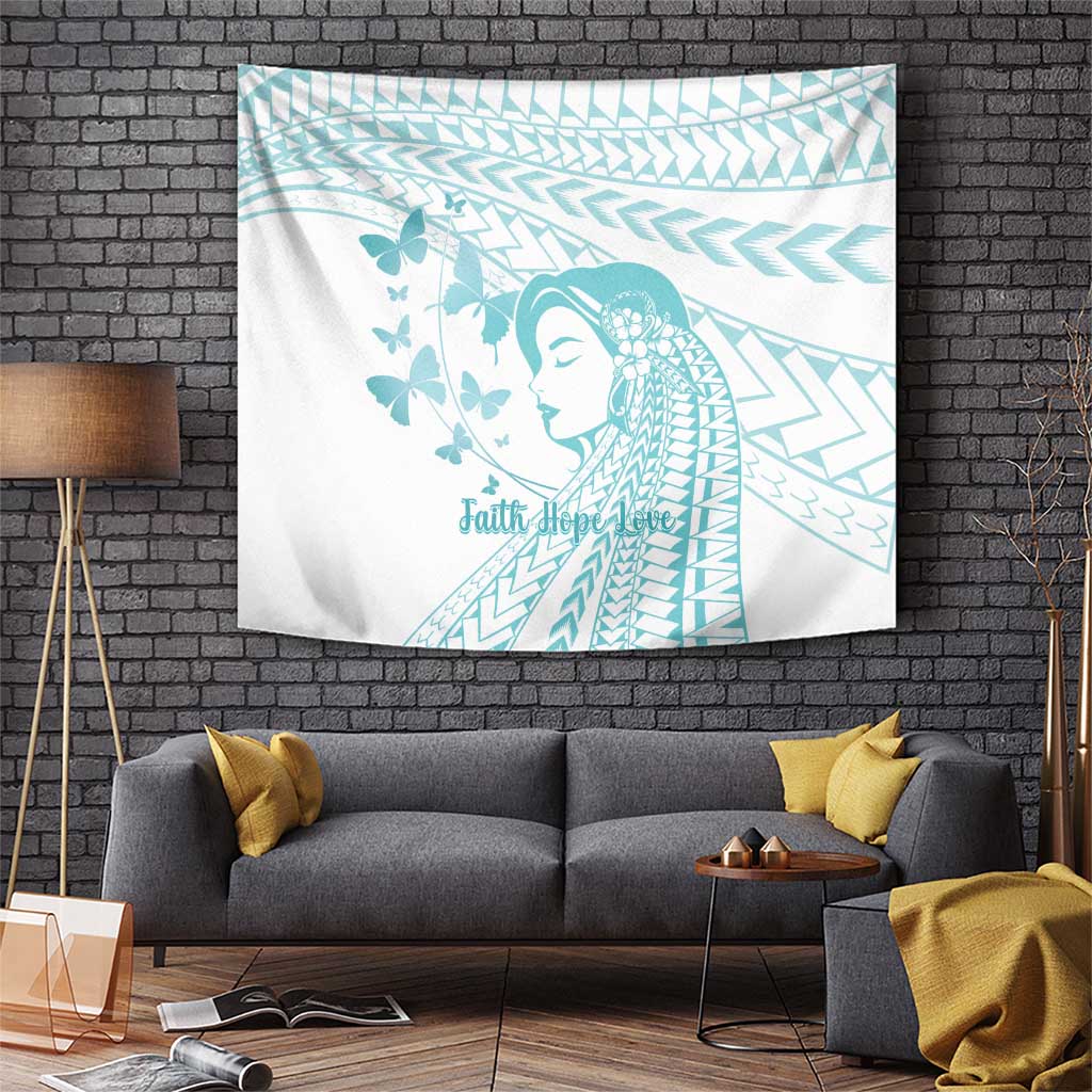 Polynesia Cervical Cancer Awareness Month Tapestry Polynesian Women Faith Hope Love!