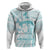 Polynesia Cervical Cancer Awareness Month Zip Hoodie Polynesian Women Faith Hope Love!