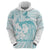 Polynesia Cervical Cancer Awareness Month Zip Hoodie Polynesian Women Faith Hope Love!