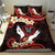 Polynesia AIDS Awareness Month Bedding Set Take The Rights Path Polynesian Pattern