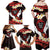 Polynesia AIDS Awareness Month Family Matching Off Shoulder Maxi Dress and Hawaiian Shirt Take The Rights Path Polynesian Pattern